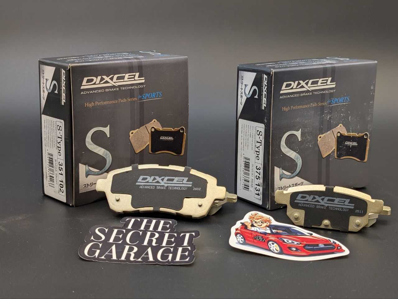 Тормозные колодки Dixcel S-Type, комплект перед + зад