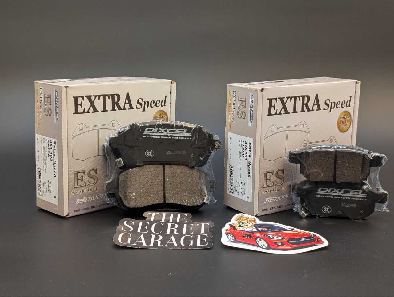 Тормозные колодки Dixcel Extra Speed, комплект перед + зад